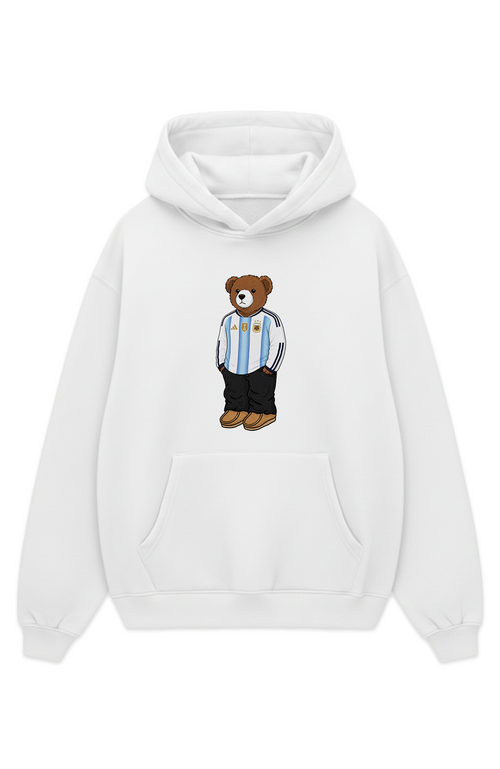 Argentinien Bär Heim Oversized Hoodie
