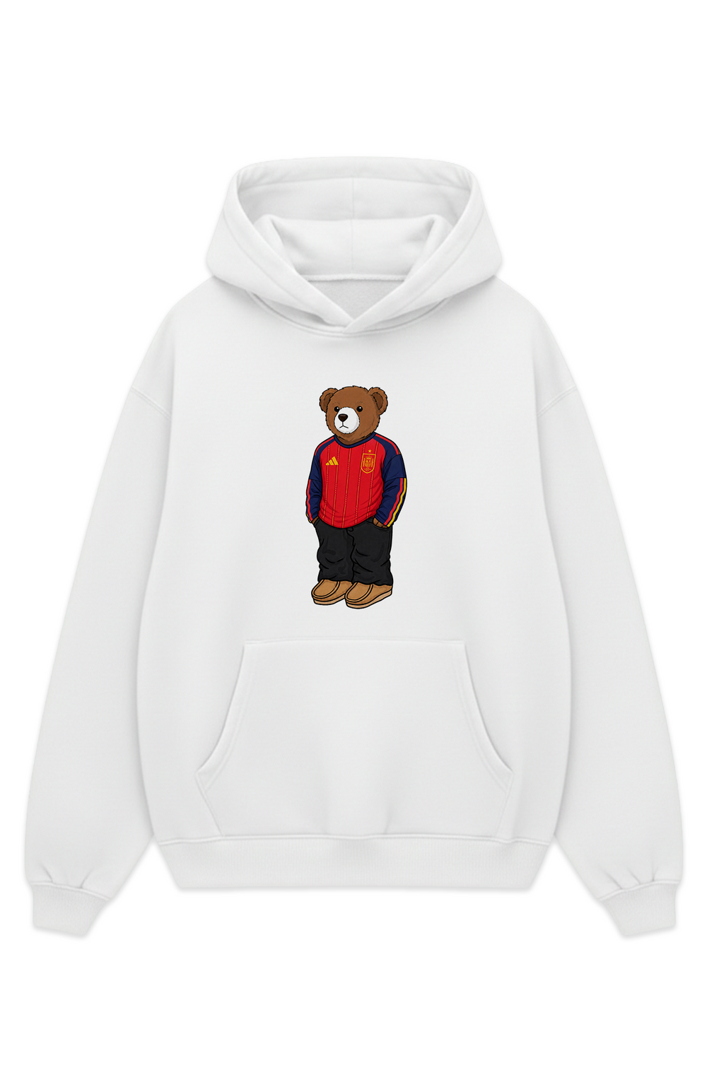 Spanien Bär Heim Oversized Hoodie