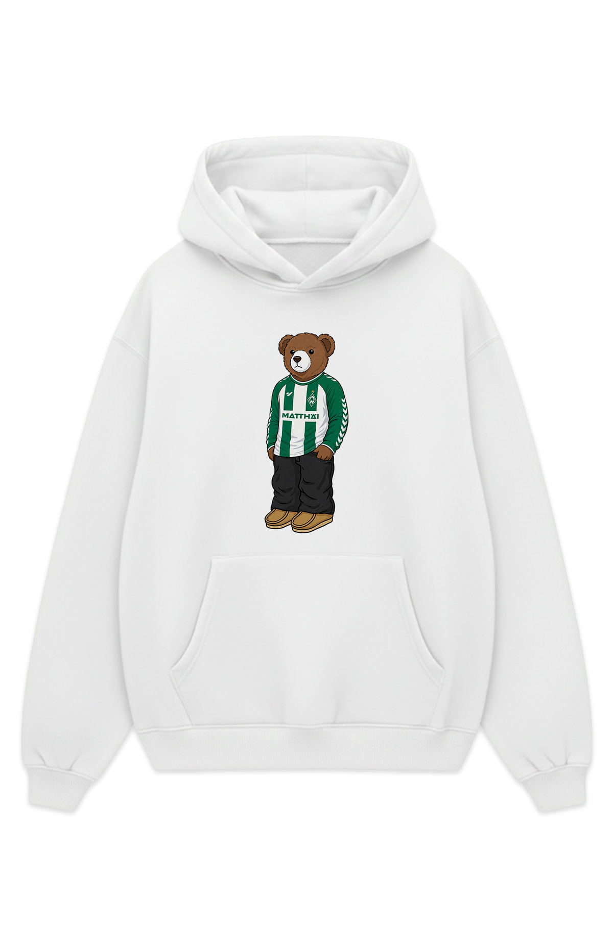 Bremen Bär Heim Oversized Hoodie