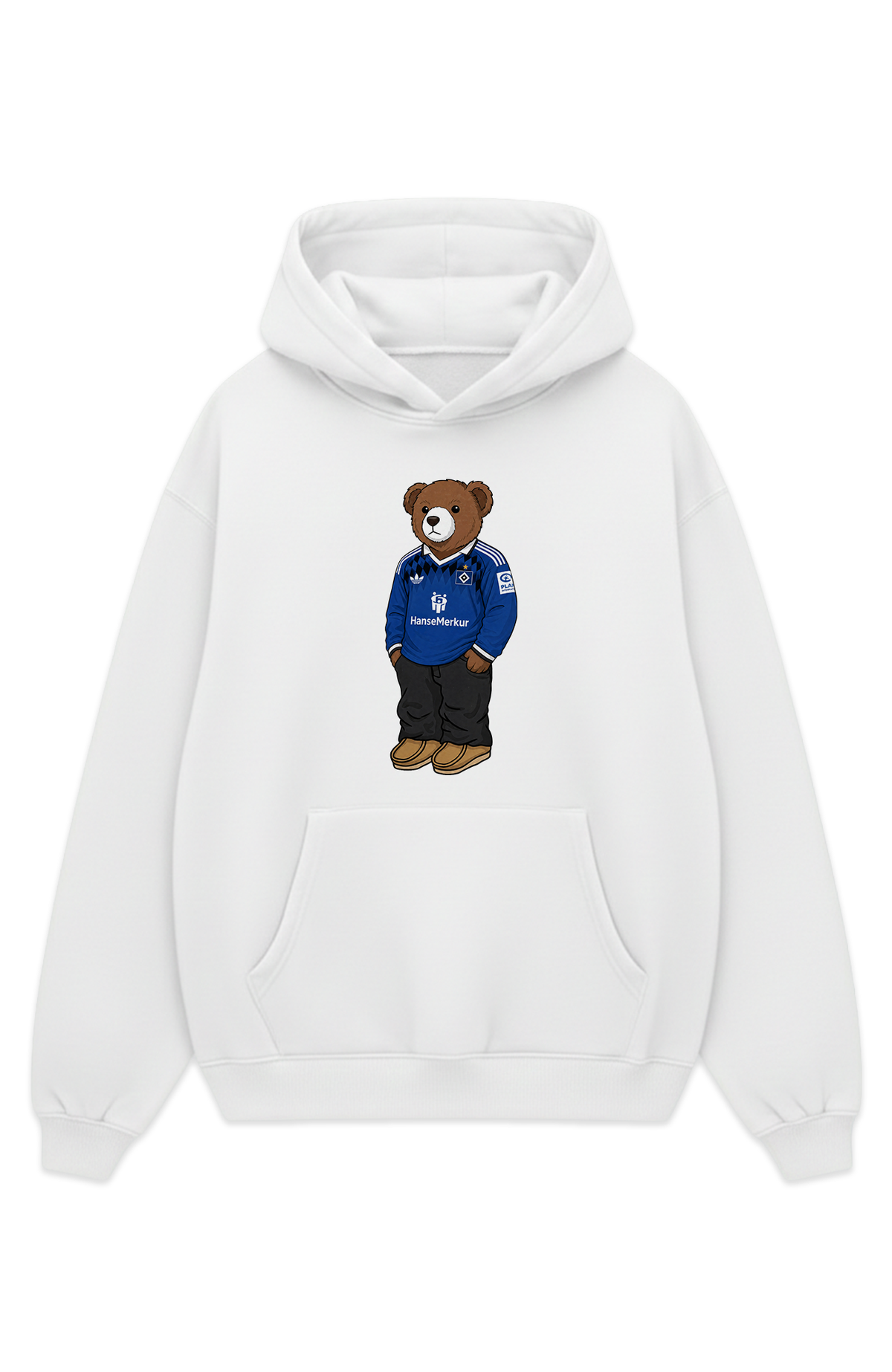 Hamburg Bär Auswärts Oversized Hoodie