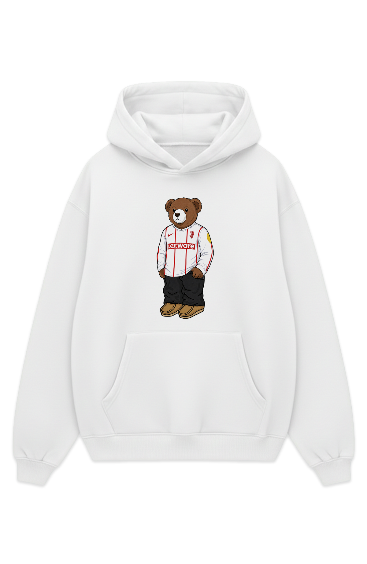 Freiburg Bär Auswärts Oversized Hoodie