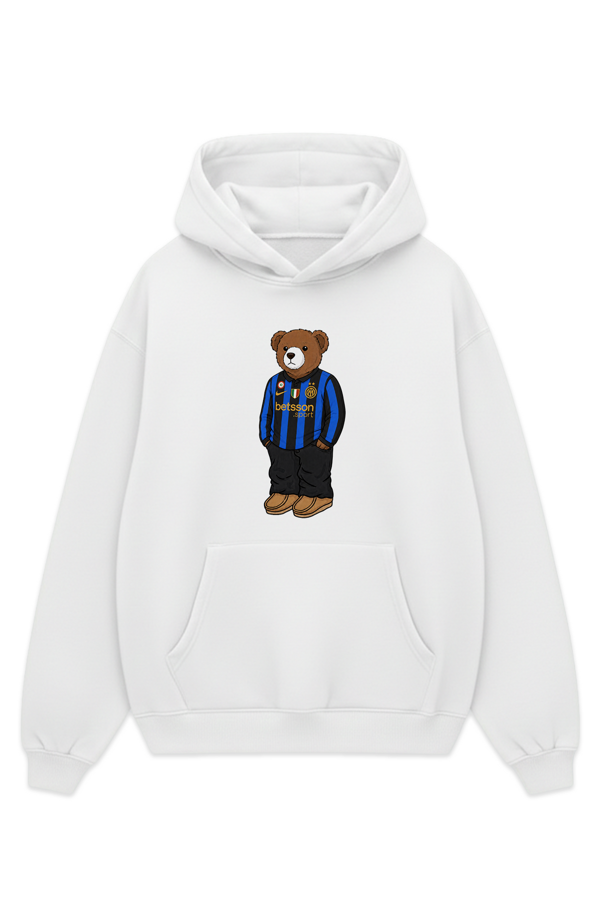 Inter Mailand Bär Heim Oversized Hoodie