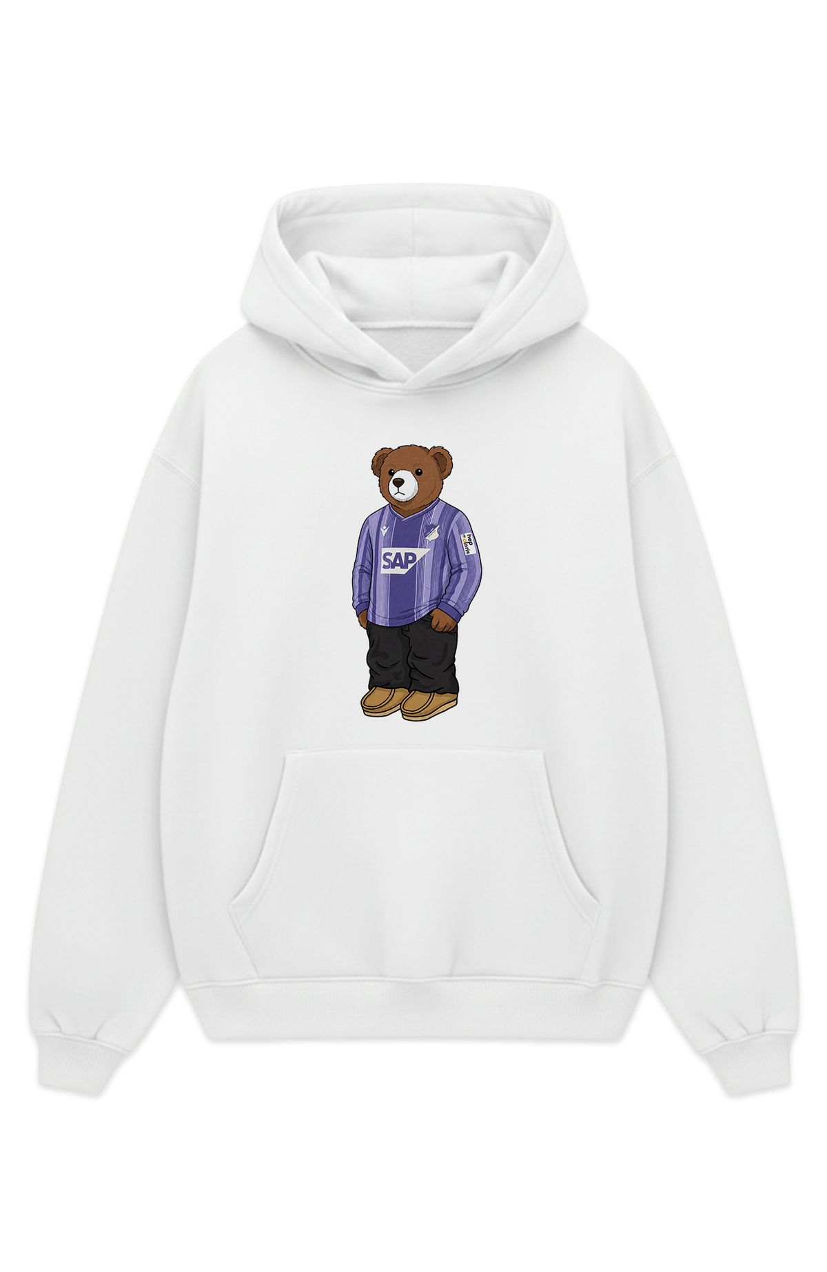 Hoffenheim Bär Auswärts Oversized Hoodie