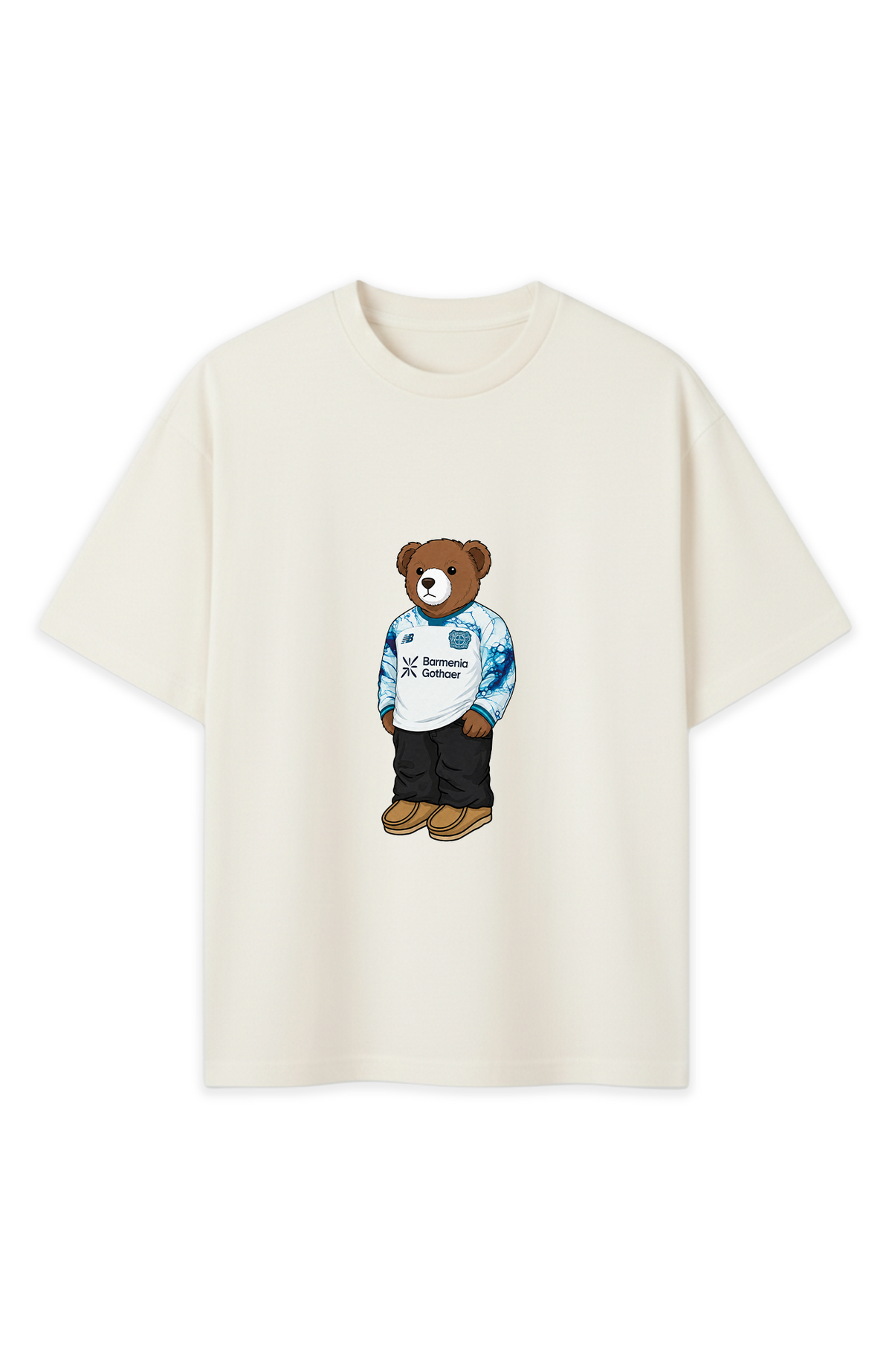 Leverkusen Bär Auswärts Oversized Shirt