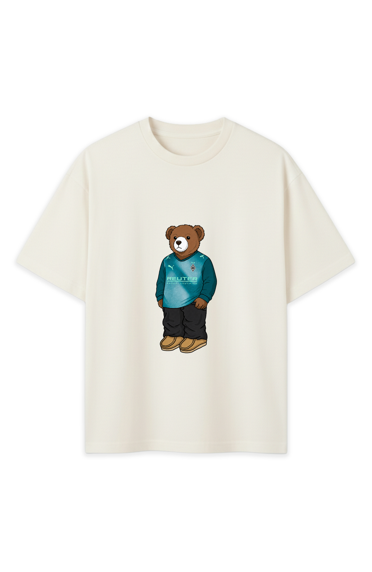 Mönchengladbach Bär Dritttrikot Oversized Shirt