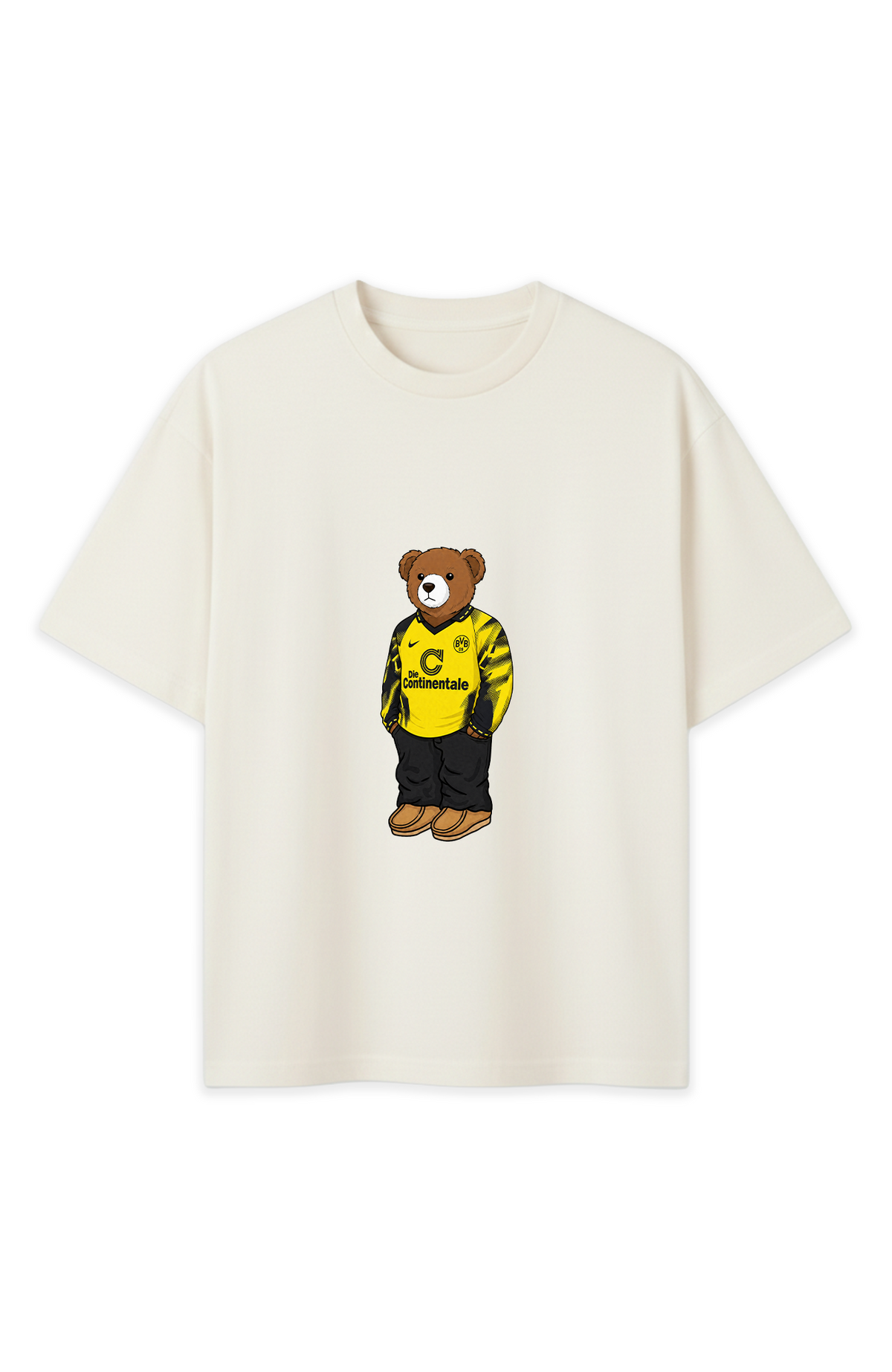 Dortmund Bär Retro Oversized Shirt