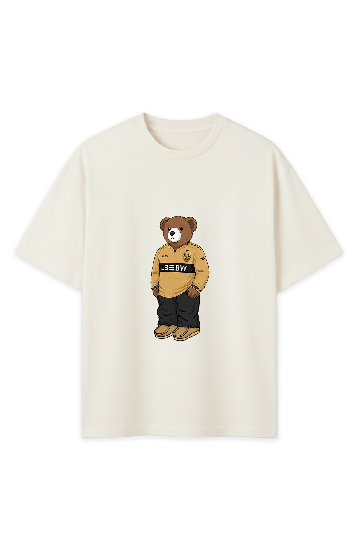 Stuttgart Bär Auswärts Oversized Shirt