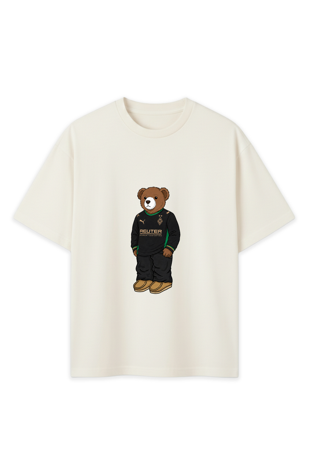 Mönchengladbach Bär Auswärts Oversized Shirt