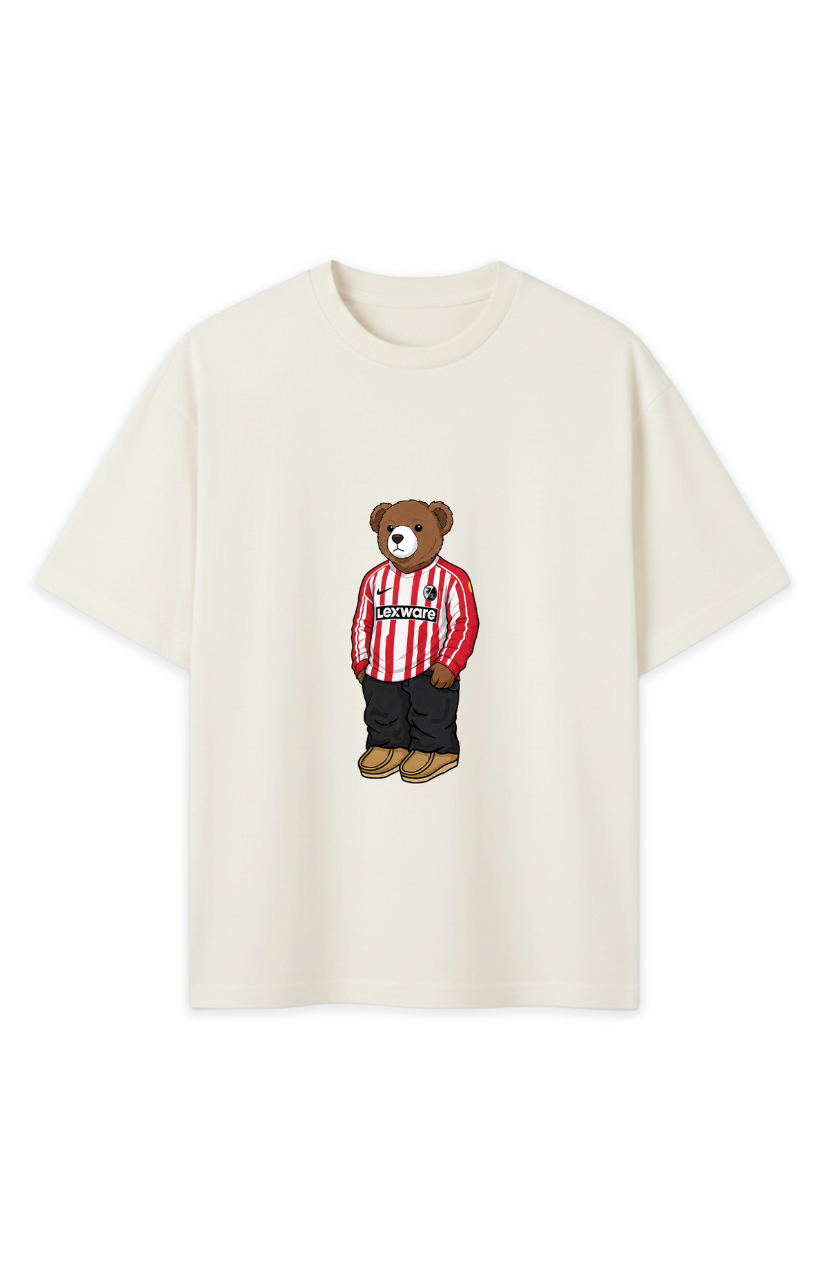 Freiburg Bär Heim Oversized Shirt