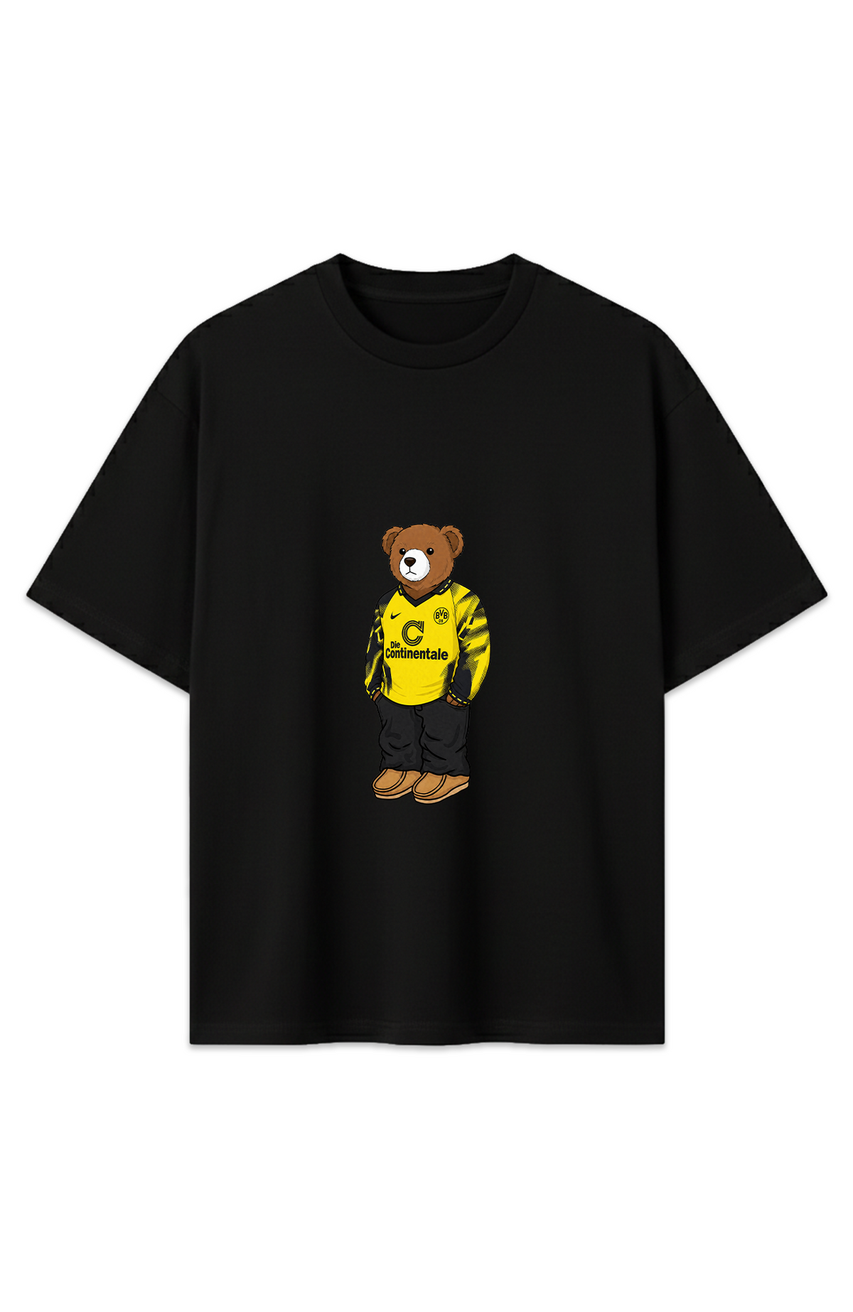 Dortmund Bär Retro Oversized Shirt