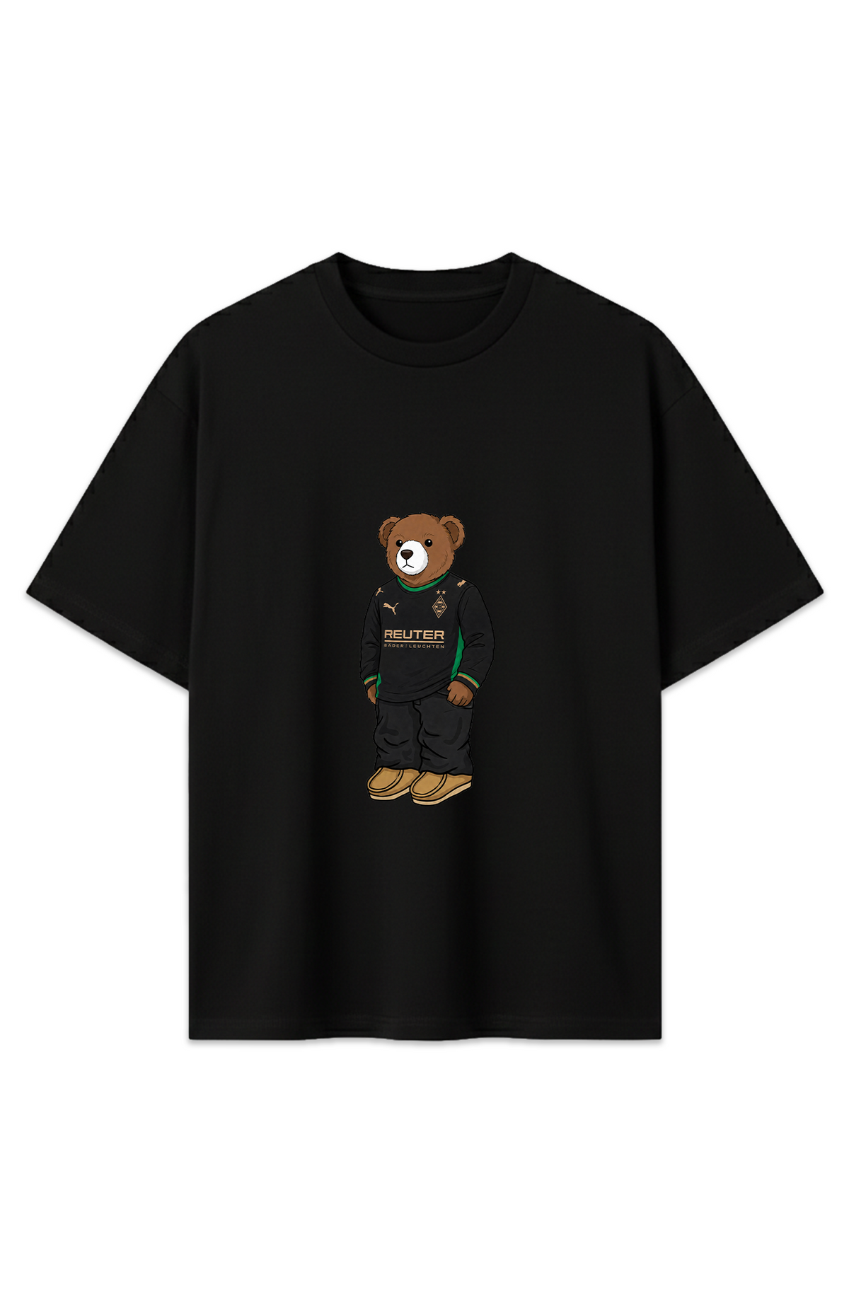 Mönchengladbach Bär Auswärts Oversized Shirt