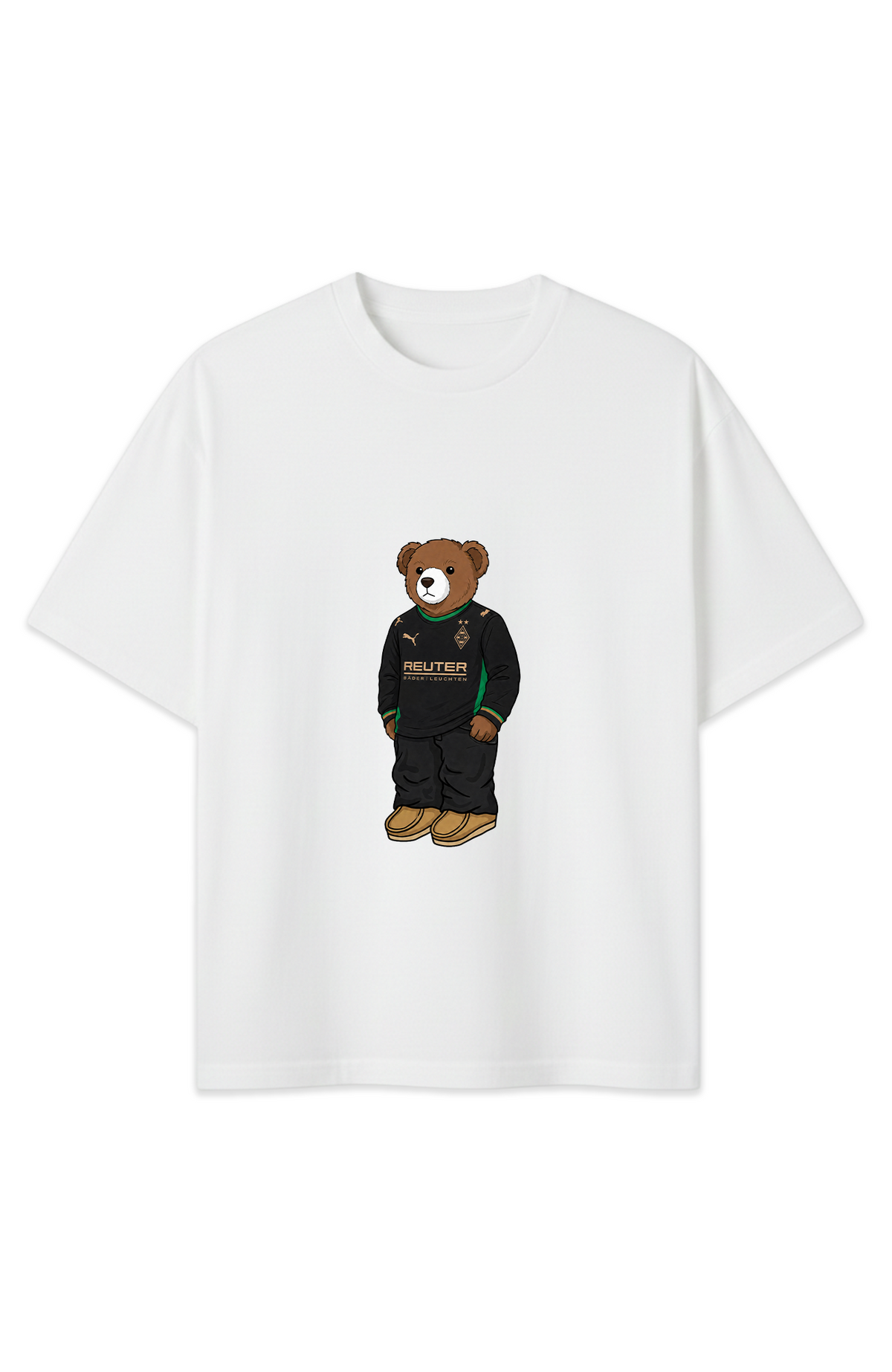 Mönchengladbach Bär Auswärts Oversized Shirt