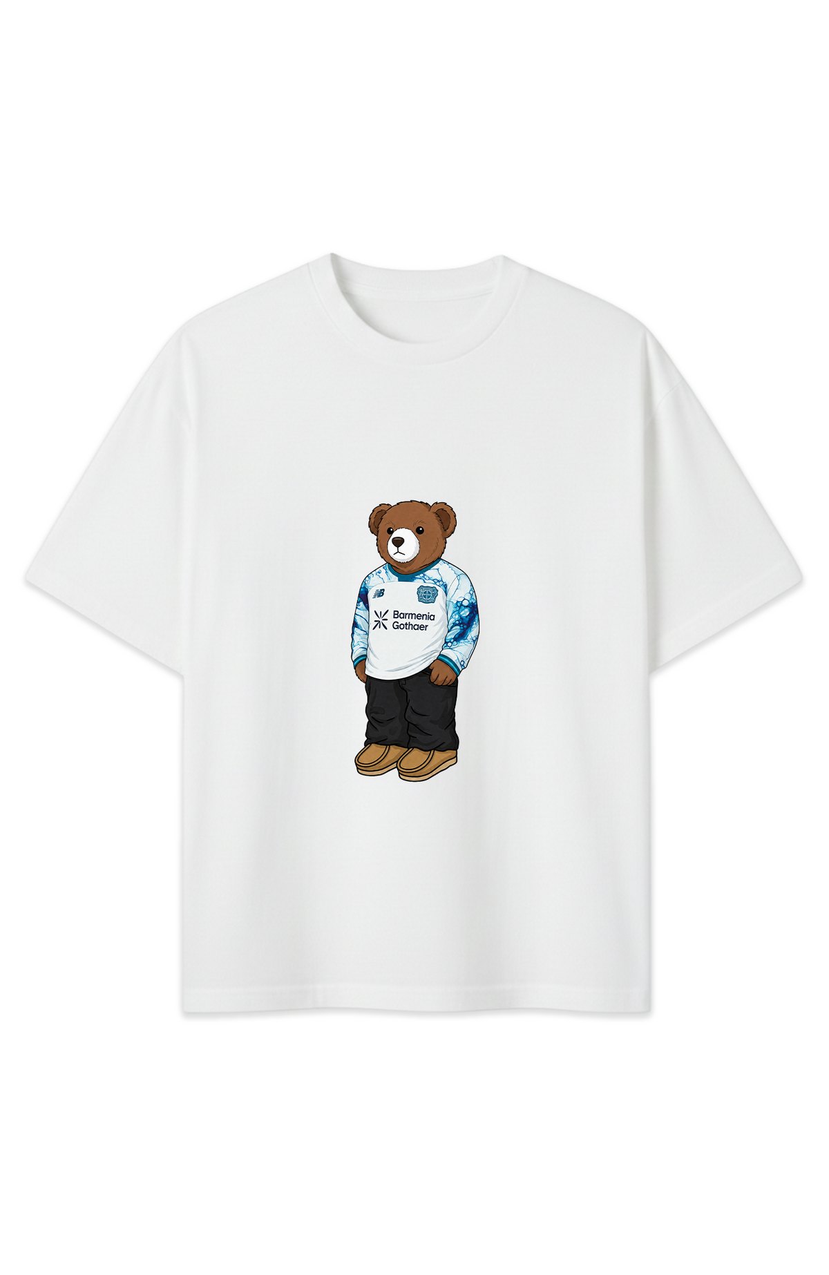Leverkusen Bär Auswärts Oversized Shirt