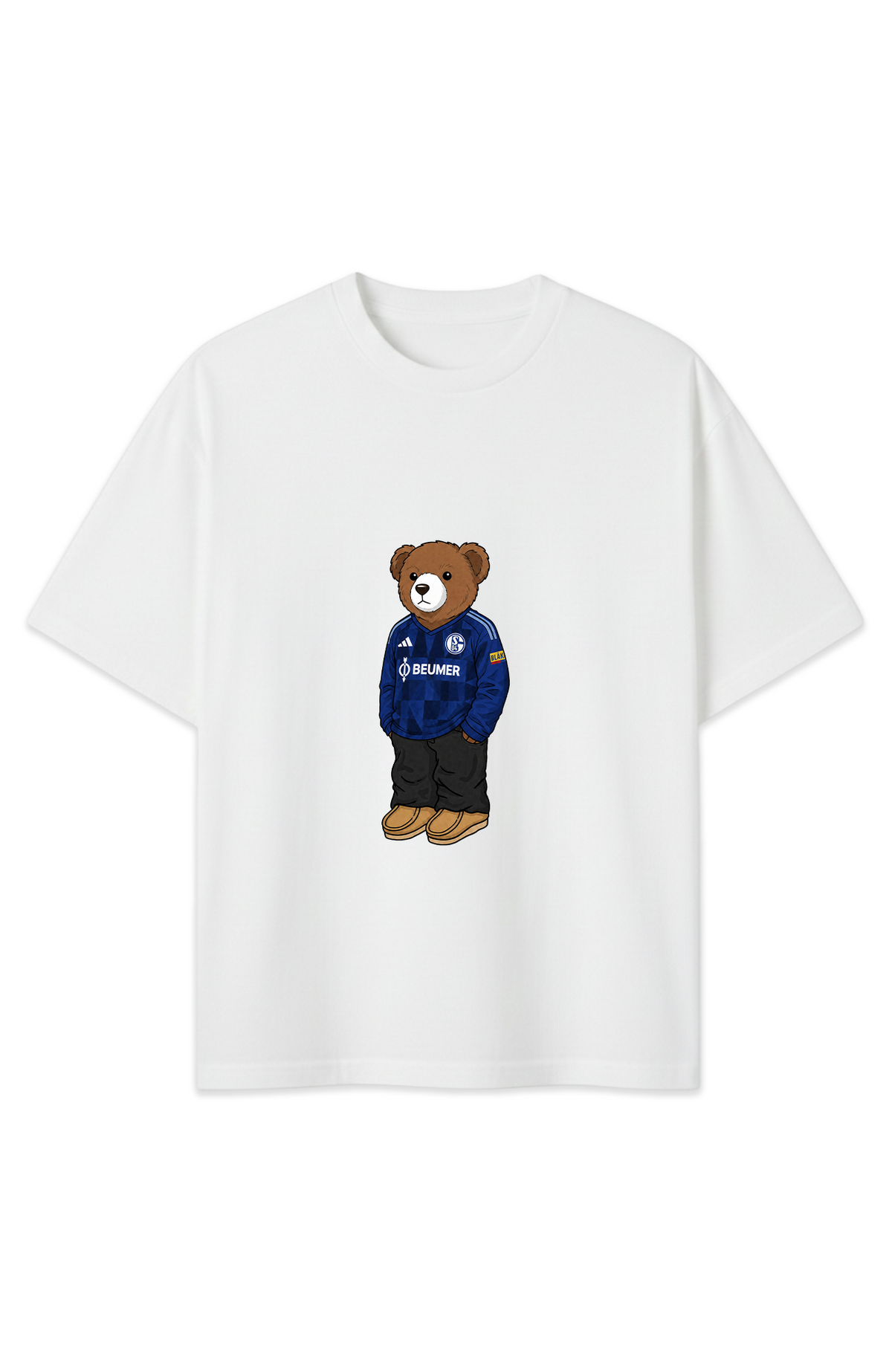 Schalke Bär Heim Oversized Shirt