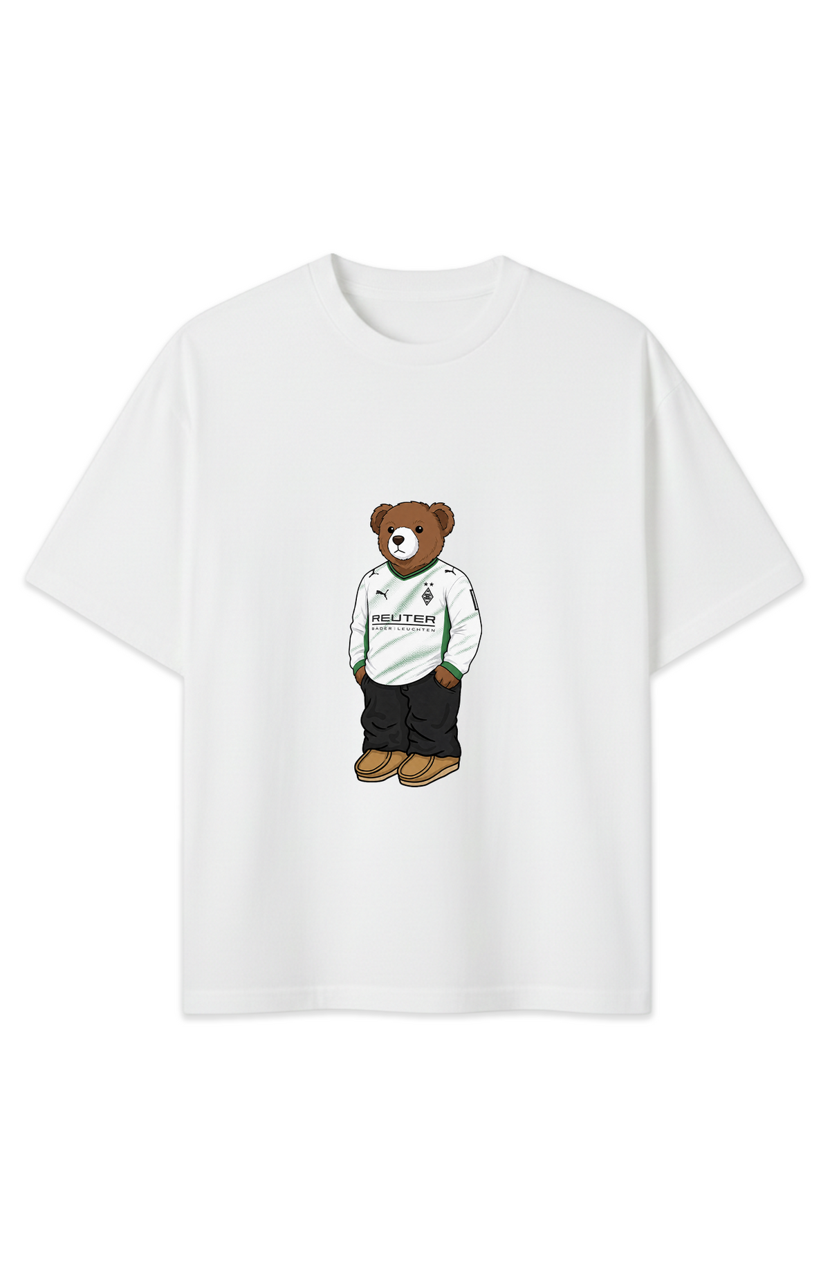 Mönchengladbach Bär Heim Oversized Shirt