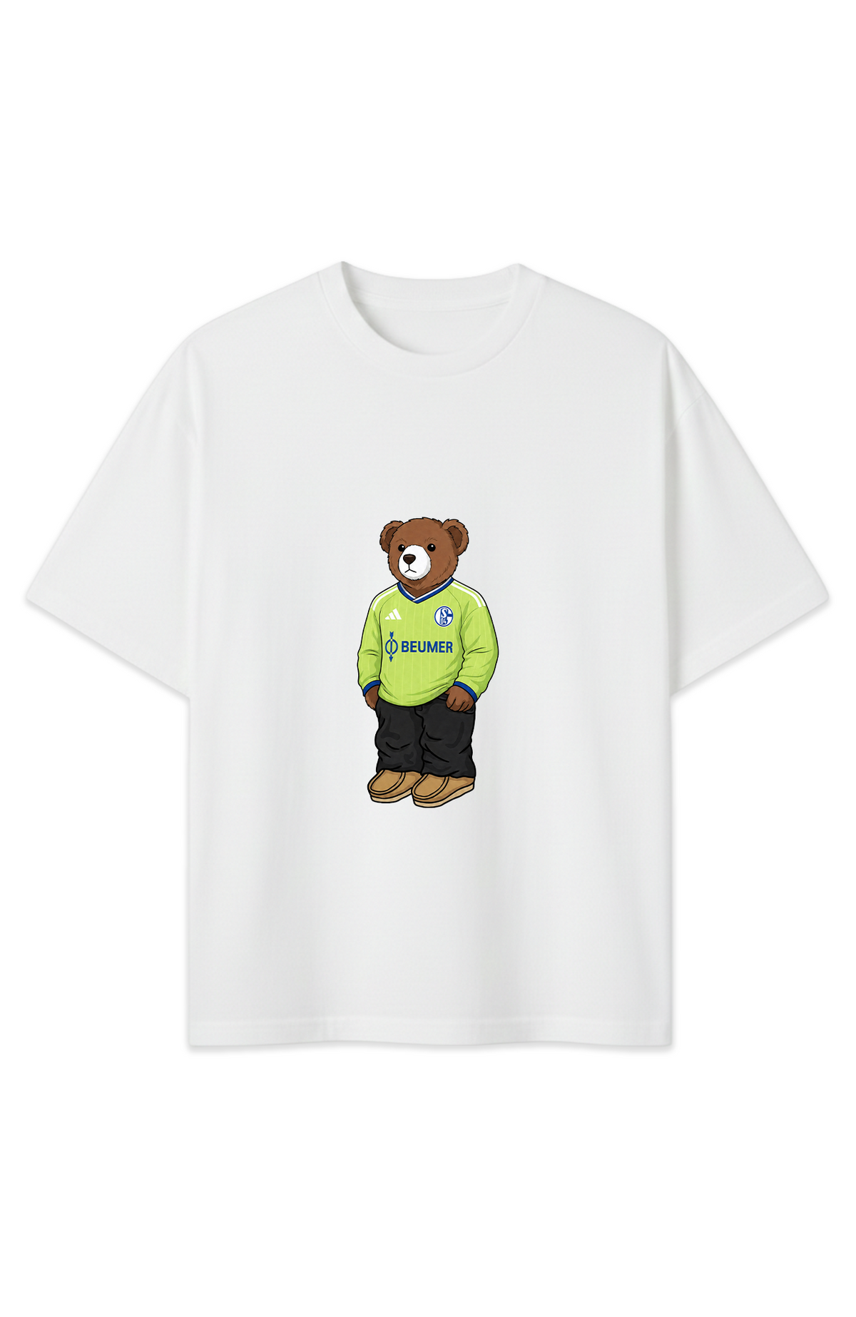 Schalke Bär Dritttrikot Oversized Shirt