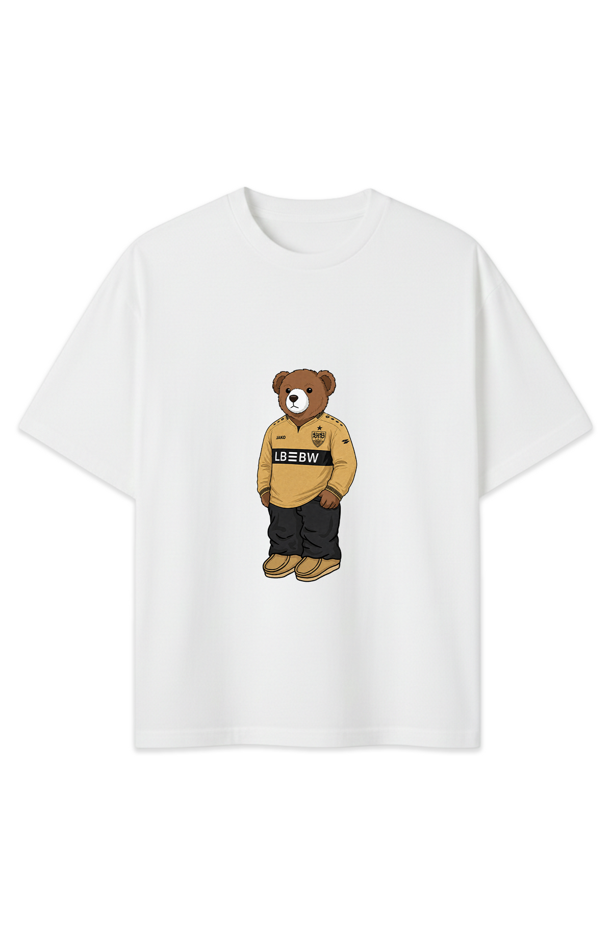Stuttgart Bär Auswärts Oversized Shirt