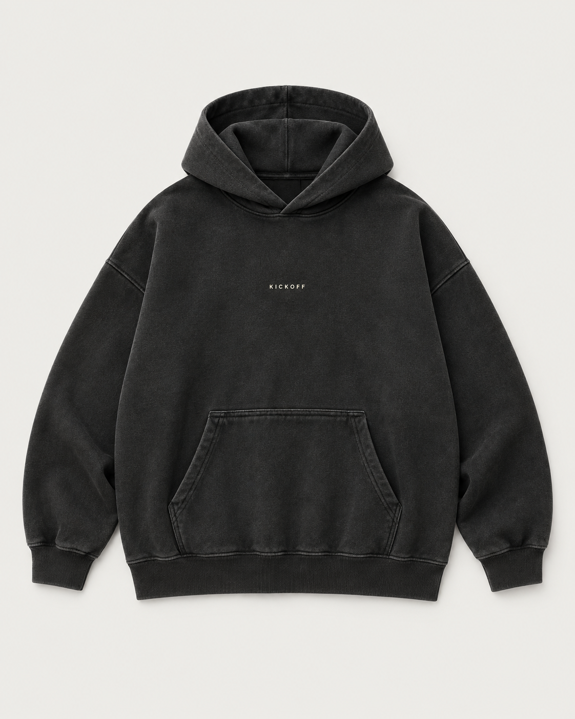 KICKOFF Oversized Hoodie – Muster
