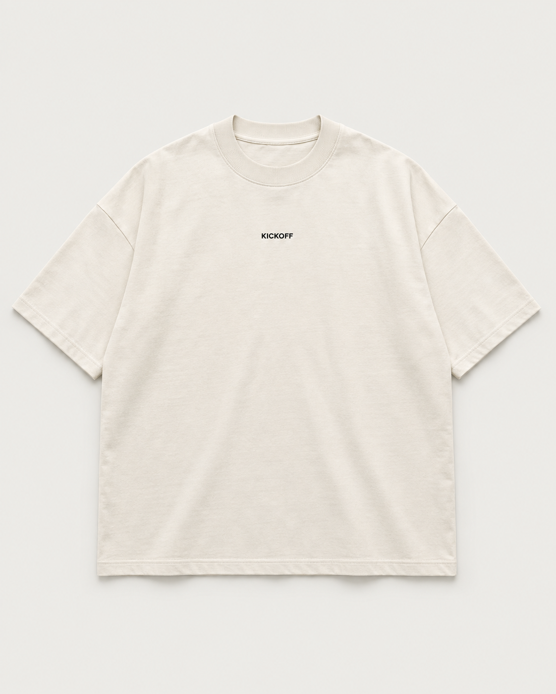 KICKOFF Oversized T-Shirt – Muster